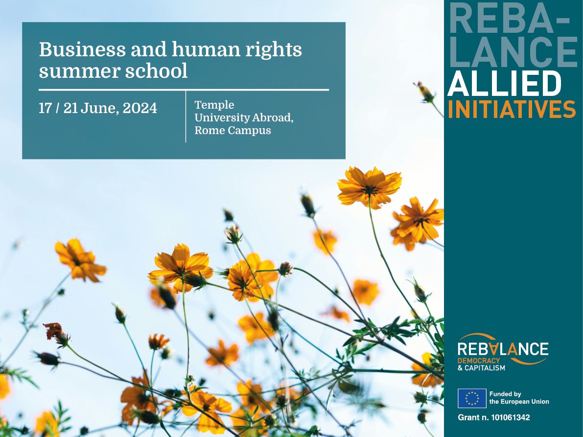 Business and Human Rights Summer School