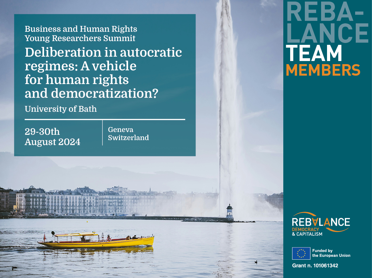 Deliberation in autocratic regimes: A vehicle for human rights and democratization? 