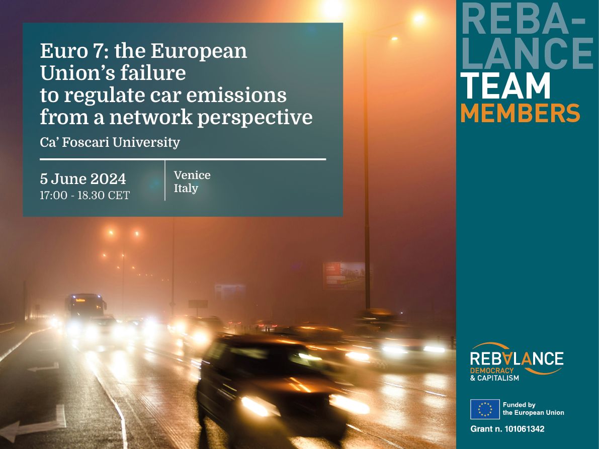 Euro 7: the European Union’s failure to regulate car emissions from a network perspective