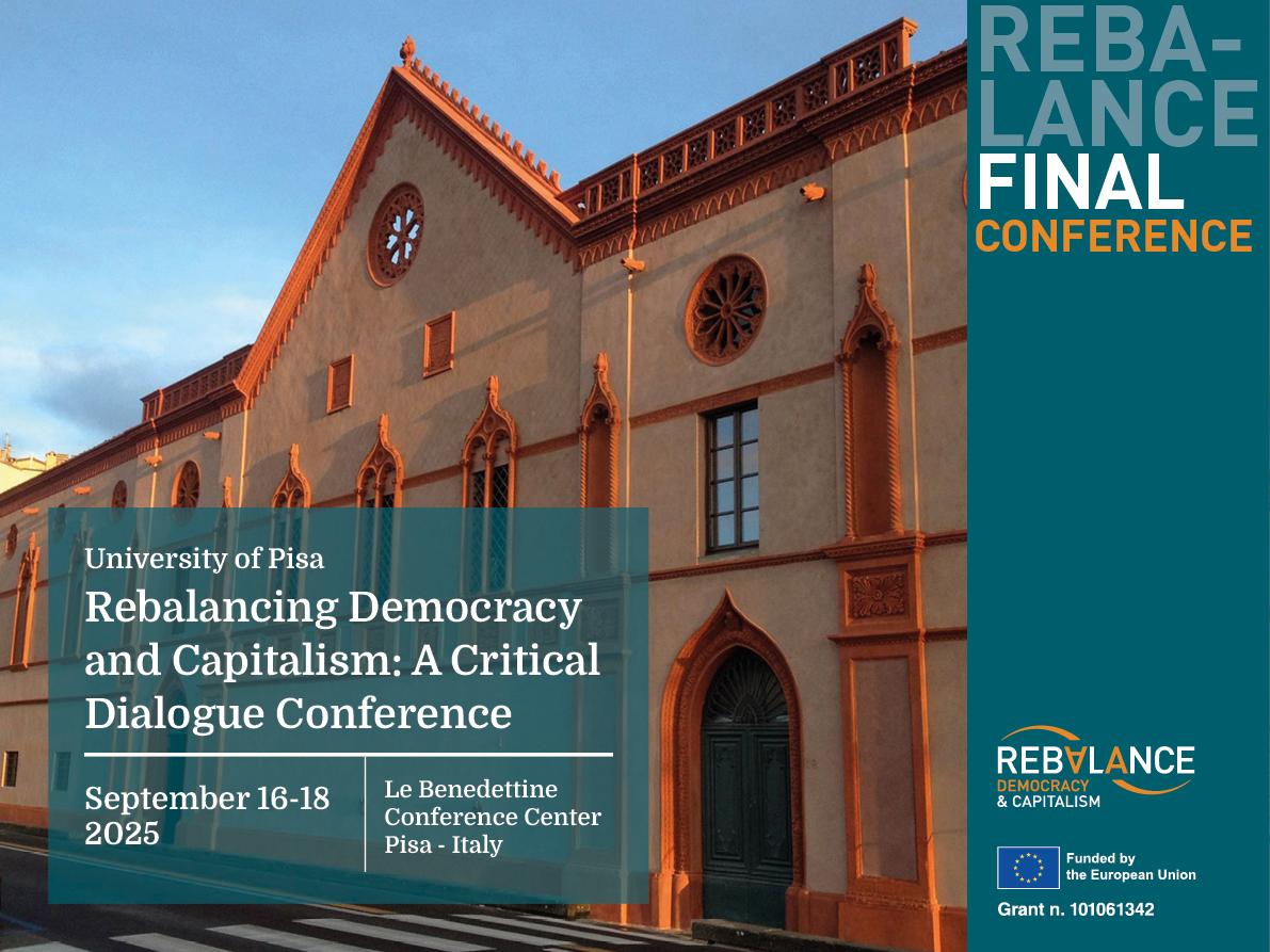 Rebalancing Democracy and Capitalism: A Critical Dialogue Conference