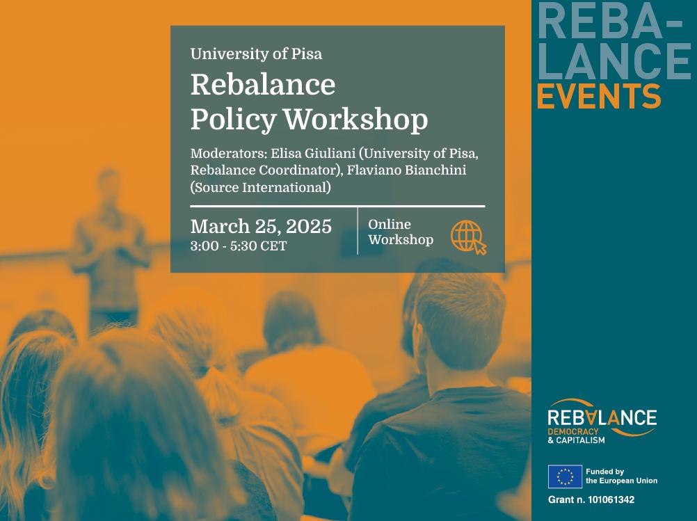 Rebalance POLICY WORKSHOP