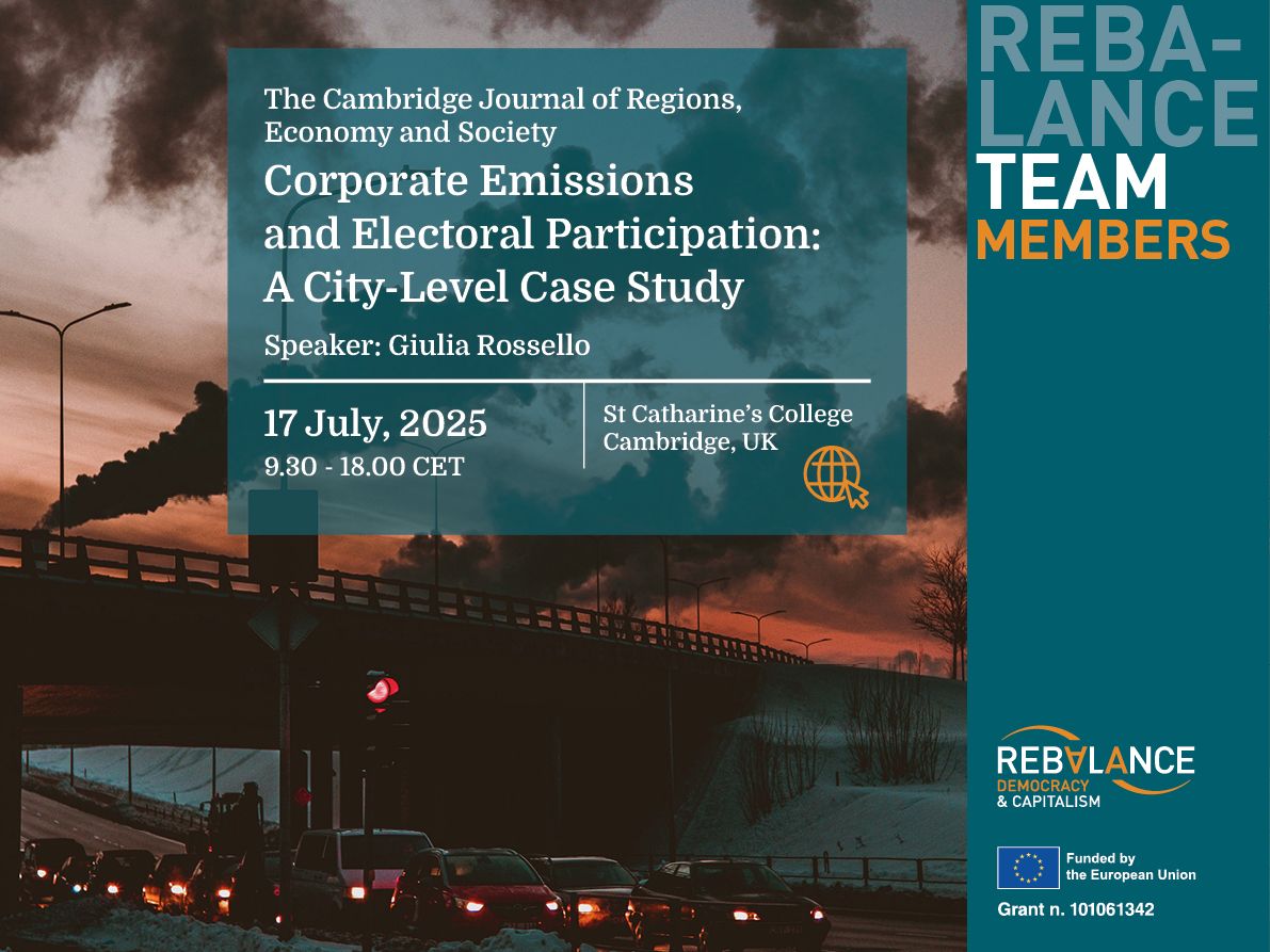 Corporate Emissions and Electoral Participation: A City-Level Case Study