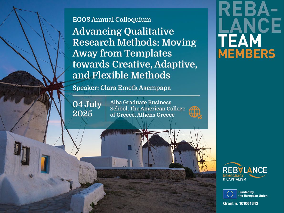 Moving Away from Templates towards Creative, Adaptive, and Flexible Methods