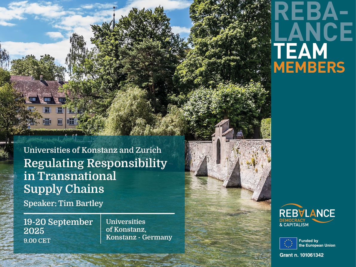 Regulating Responsibility in Transnational Supply Chains